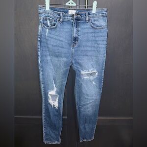 Cello Distressed Dad Jeans